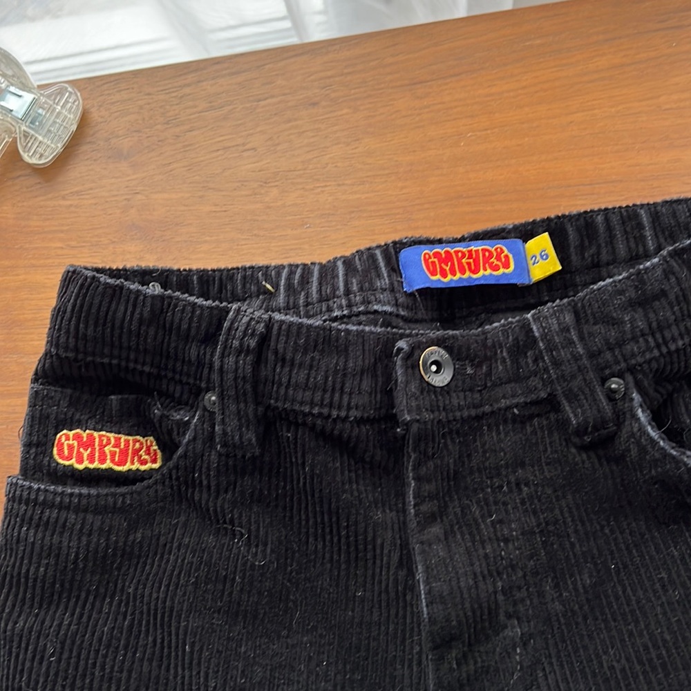 Empyre corduroy pants. Black. Size 26. Barely worn.